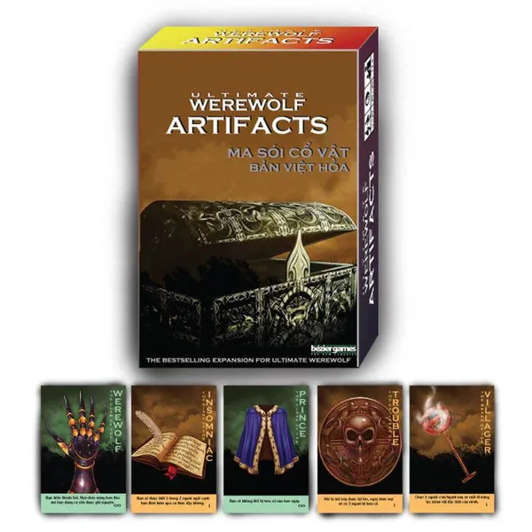 game ma sói - Ma Sói Artifact – Cổ Vật Huyền Thoại (Mở Rộng Ma Sói Ultimate)