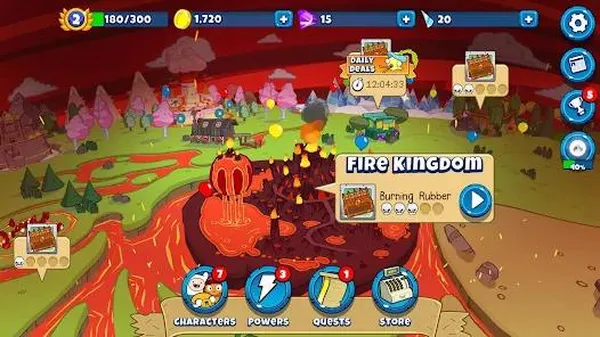 game phòng thủ - The Bloons Adventure Time TD