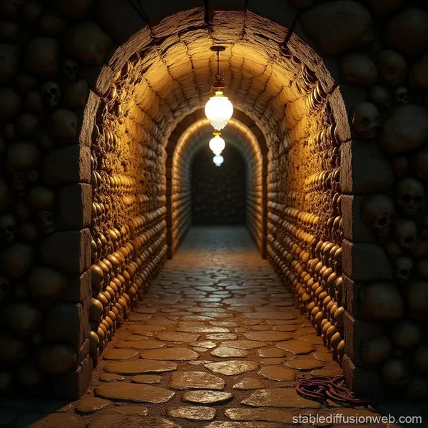 game tìm lối thoát - The Secret of Catacombs