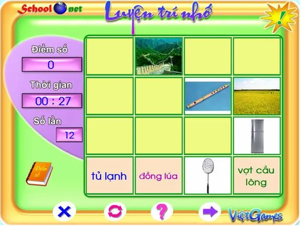 game luyện trí nhớ - Trò chơi xếp hình